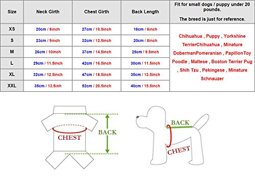 SMALLLEE_LUCKY_STORE Vestito Jeans per Cani