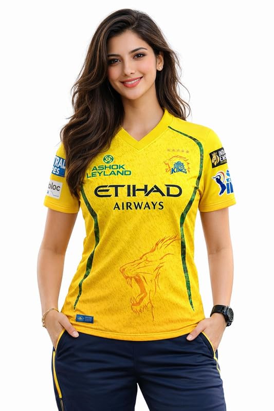 New Csk Jersey 2026 for Womens