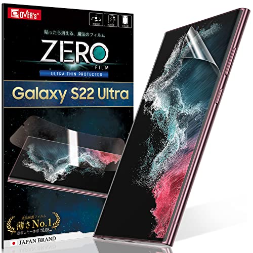 Amazon | OVER'S ZEROフィルム Galaxy S22 Ultra 用 TPUフィルム 2枚