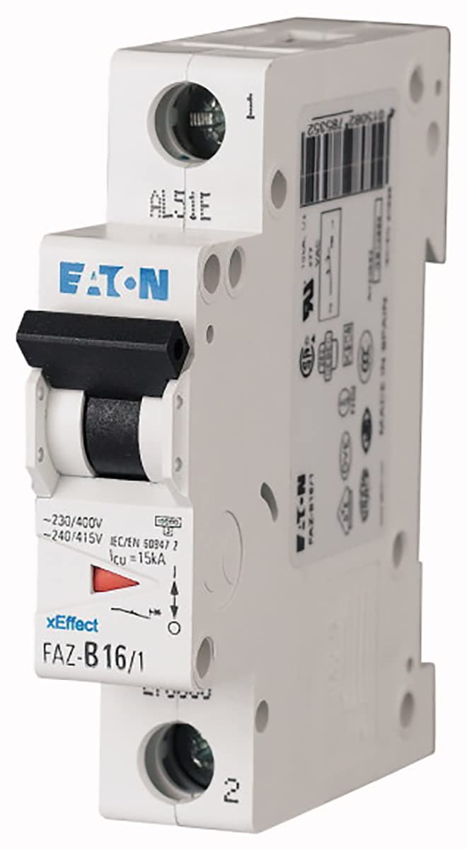 Eaton Leitungsschutzschalter 16A, 1-polig, B-Char