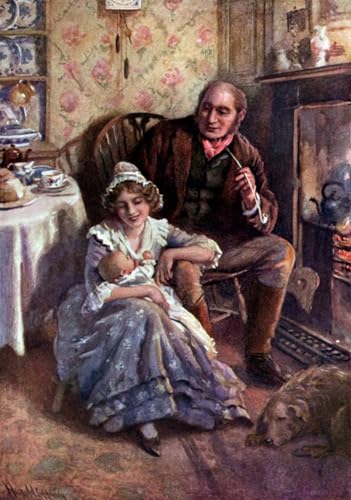 Art Mural Classique Charles Dickens Peinture Harold Copping Inspirante pour la Maison