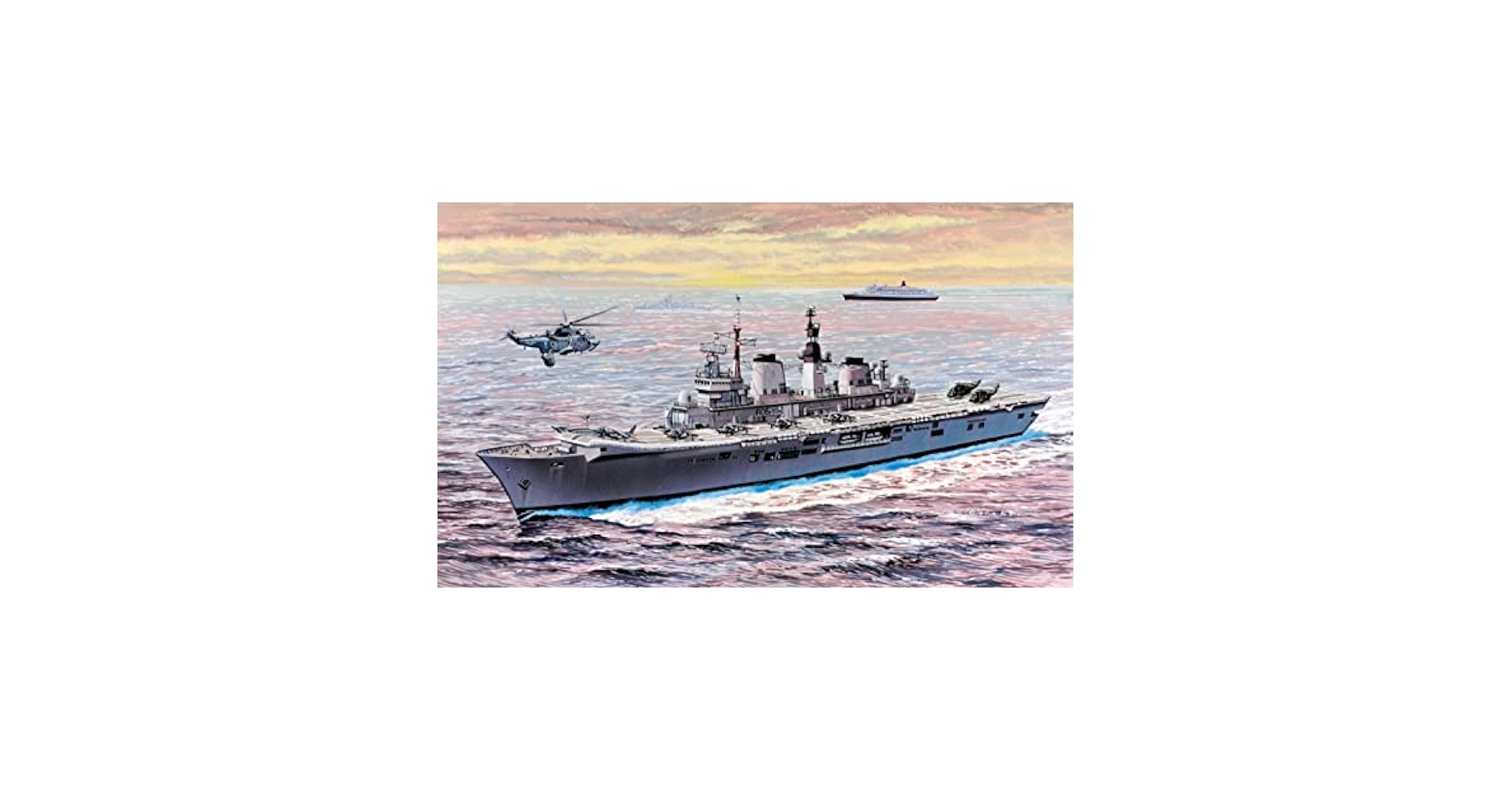 Amazon | ドラゴン 1/700 イギリス海軍 航空母艦 インヴィン
