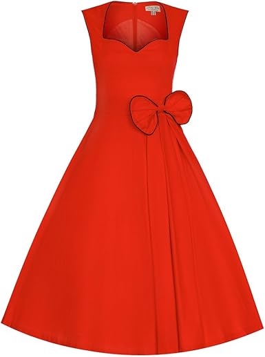amazon red party dress