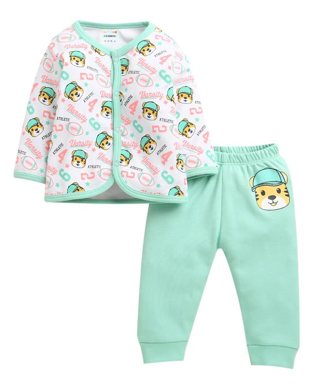 BUMZEE Boys Cotton Full Sleeves Jabla & Pyjama Set (Peb10913915)