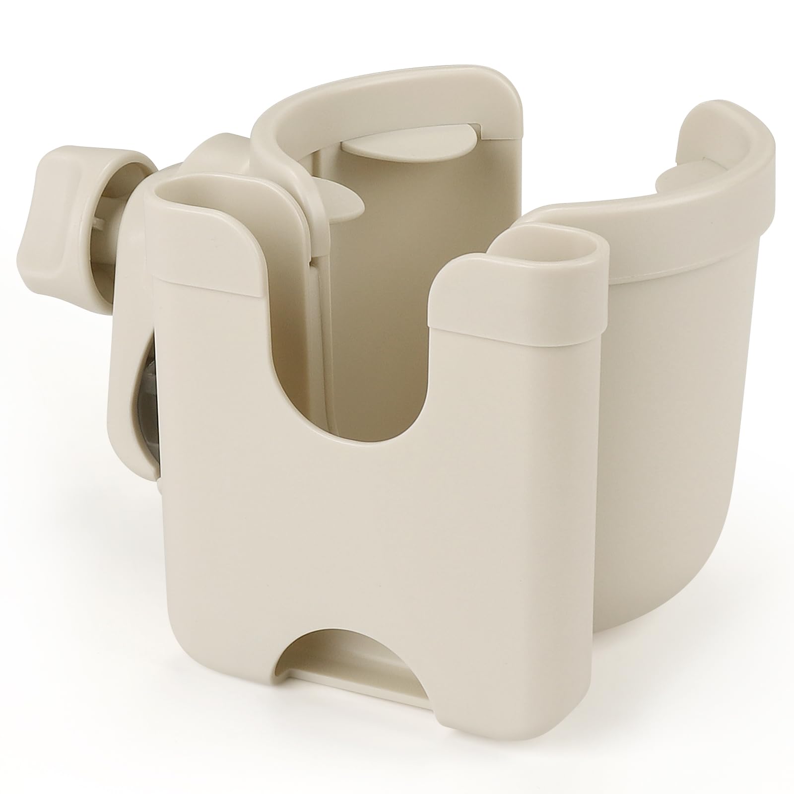 Accmor Stroller Cup Holder with Phone Holder, Bike Cup Holder, Universal Cup Holder for Uppababy Nuna Doona Strollers, 2-in-1 Cup Phone Holder for Stroller, Bike, Wheelchair, Walker, Scooter-image-21