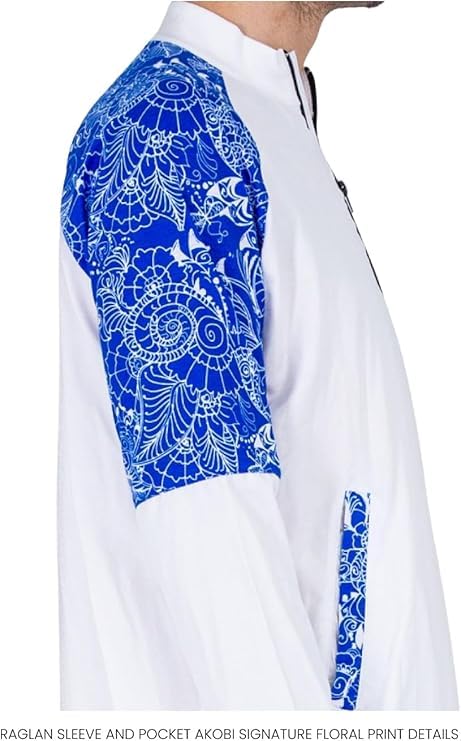 Men’s Thobe – Urban Printed Thobe for Men - Long Sleeve Islamic Robe - Kaftan for Eid, Prayer, Ramadan & Casual Outfits4