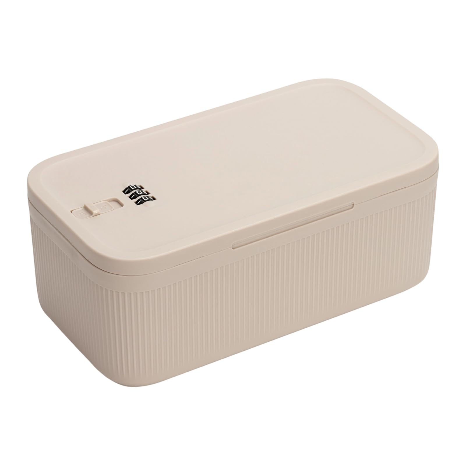 pumpumlia Sealed Organiser Box with Combination Dustproof Proof ABS Storage Container for Confidential Documents Lovely Password Planner