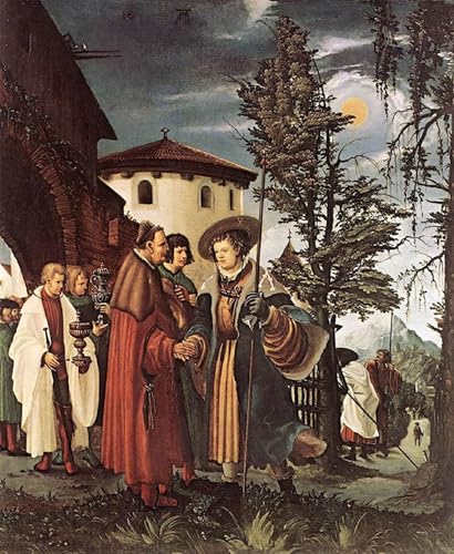 Tableaux sur toile Albrecht Altdorfer pour grand salon et bureau élégant