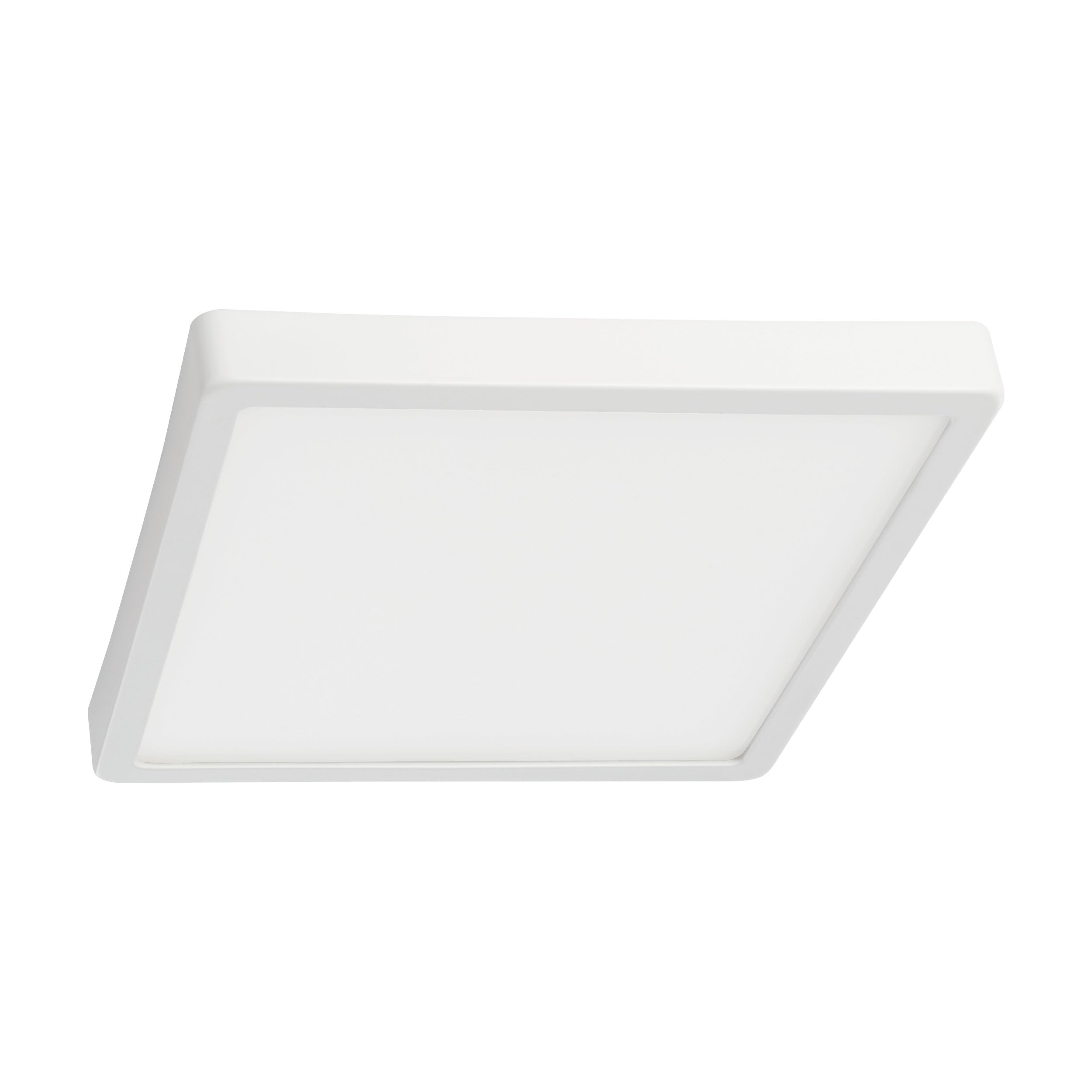 EGLO Plafoniera Argolis 2, luce a LED per esterni da muro o soffitto, metallo e plastica bianca, luce bianca calda, IP44, 28,5 cm