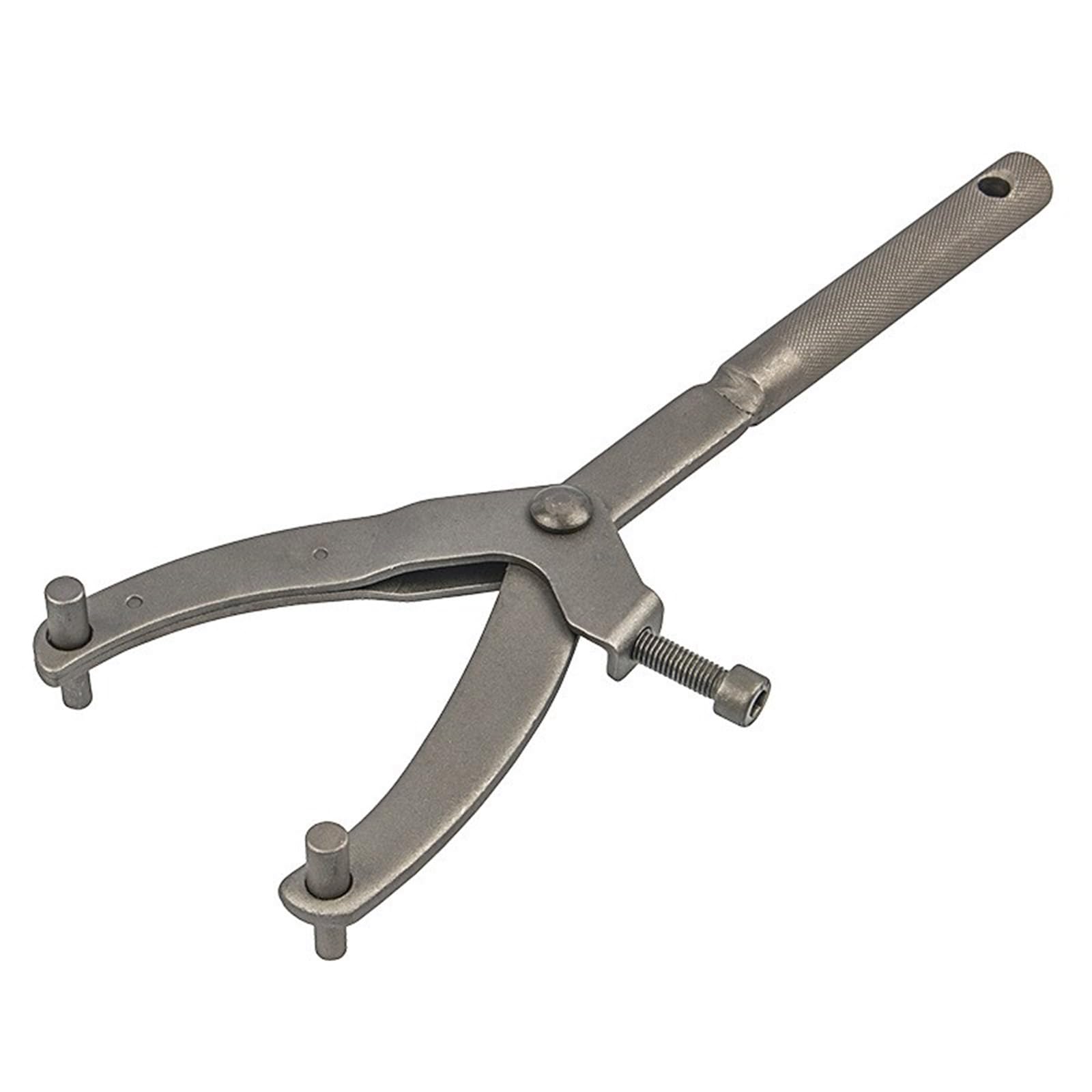PYRIAMORE Steel Variates Clutches Removal Clip Flywheel Spanner Scooter Flywheel Holding Wrench Simple Operate for Maintenance Clutches Removal Tool