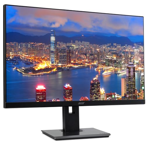 Image of Acer Vero B7 B277 E 27 inch 1080P Full HD 100Hz 4ms LCD Monitor, 2-Pack Bundle with Adaptive Sync, Eye Care, VGA, HDMI, DisplayPort, Integrated Speakers, Desk Mount Dual Monitor Stand
