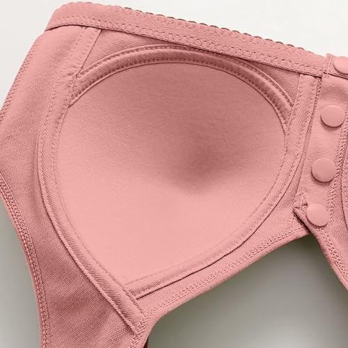Soutien-gorge respirant à bouton avant pour un maintien sans armature