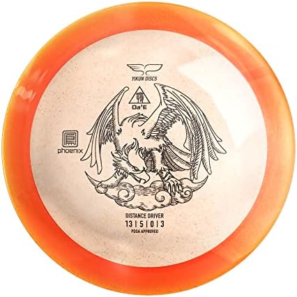 Yikun Disc Golf Driver | Professional PDGA Approved Discs Golf | Phoenix Star Distance Driver | 170-175g | Fairway Golf Disc Perfect for Outdoor Games and Competition