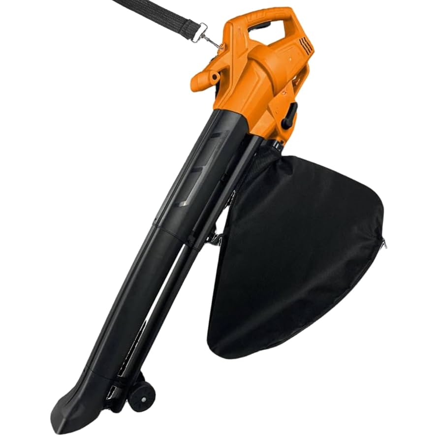 Powerful Electric Leaf Blower Vacuum Garden Hoover Sucker Collection Bag 35L EBa