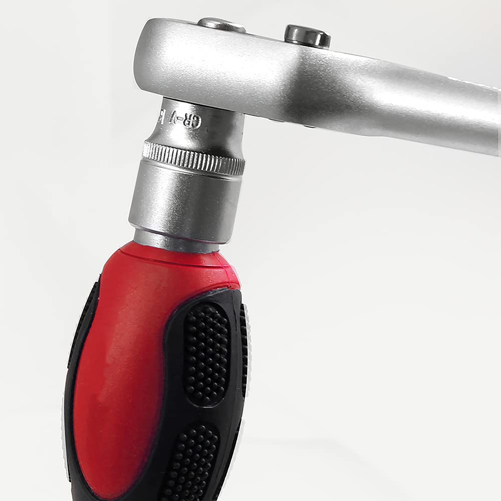 DEKTON DT65219 Bolster Head Pozi Screwdriver, Black/Red, 10 x 10 x 3 cm - Image 3