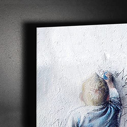 Giallobus - Quadro - Banksy - Bambini Graffiti