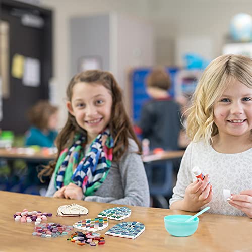 WEBEEDY 5 set di piastrelle in vetro per mosaico