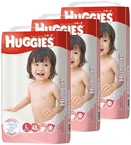 Amazon Huggies ハギーズ テープl 女の子用 10 14kg 48枚x3 144枚 ハギーズ Huggies おむつ Amazon Huggies ハギーズ テープl 女の子用 10 14kg 48枚x3 144枚 ハギーズ Huggies おむつ