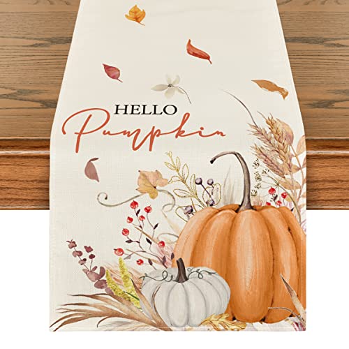 Artoid Mode 210 GSM Fall Table Runner Home Party Decor 13x72 Inch