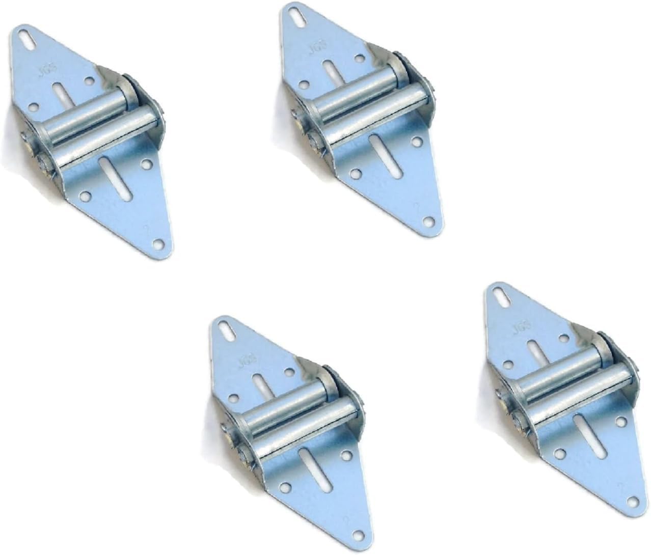 Easy Fix Hardware Garage Door Hinge Replacement Garage Repair -14 Gauge Steel with Galvanized Finish - Residential/Light Commercial Garage Door Replacement | Heavy Duty Hinges | Hinge #2 (Set of 4)