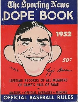 Paperback The sporting news dope book 1952 yogi berra Book