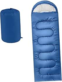 Saco de Dormir para Mochileiros Adultos, se em, Tipo Envelope, Portátil, Ideal para Camping, Escalada E Atividades Ao