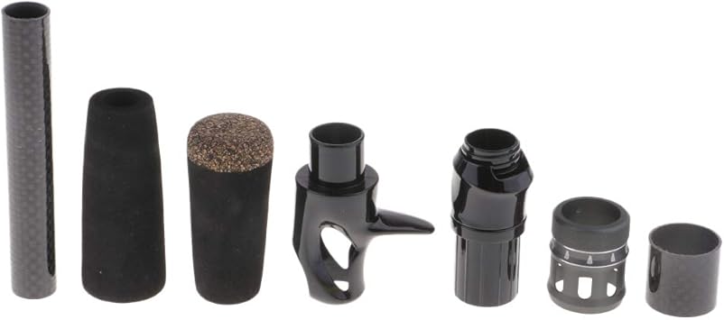 スピニングロッド Evaハンドル グリップ 13mm リールシート 軽量 修復 ２タイプ キャスティングリールシート F Fityle ロッド 竿パーツ