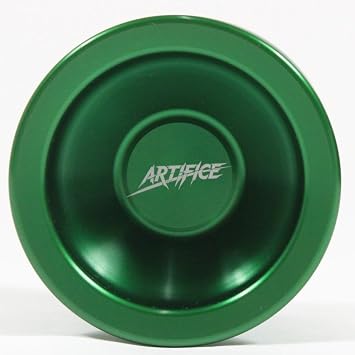 yoyofriends Artifice Yo-Yo - 7068 Aluminum - James Heder Signature YoYo Shiny Green