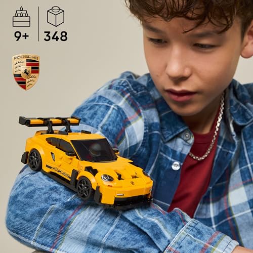 Image of LEGO Speed Champions Porsche 911 GT3 RS Super Car Toy - Model Kit & Pretend Play Toy for Boys & Girls, Ages 9+ - Sports Car Building Set for Kids & Racing Fans - Gift Idea for Birthdays - 77239