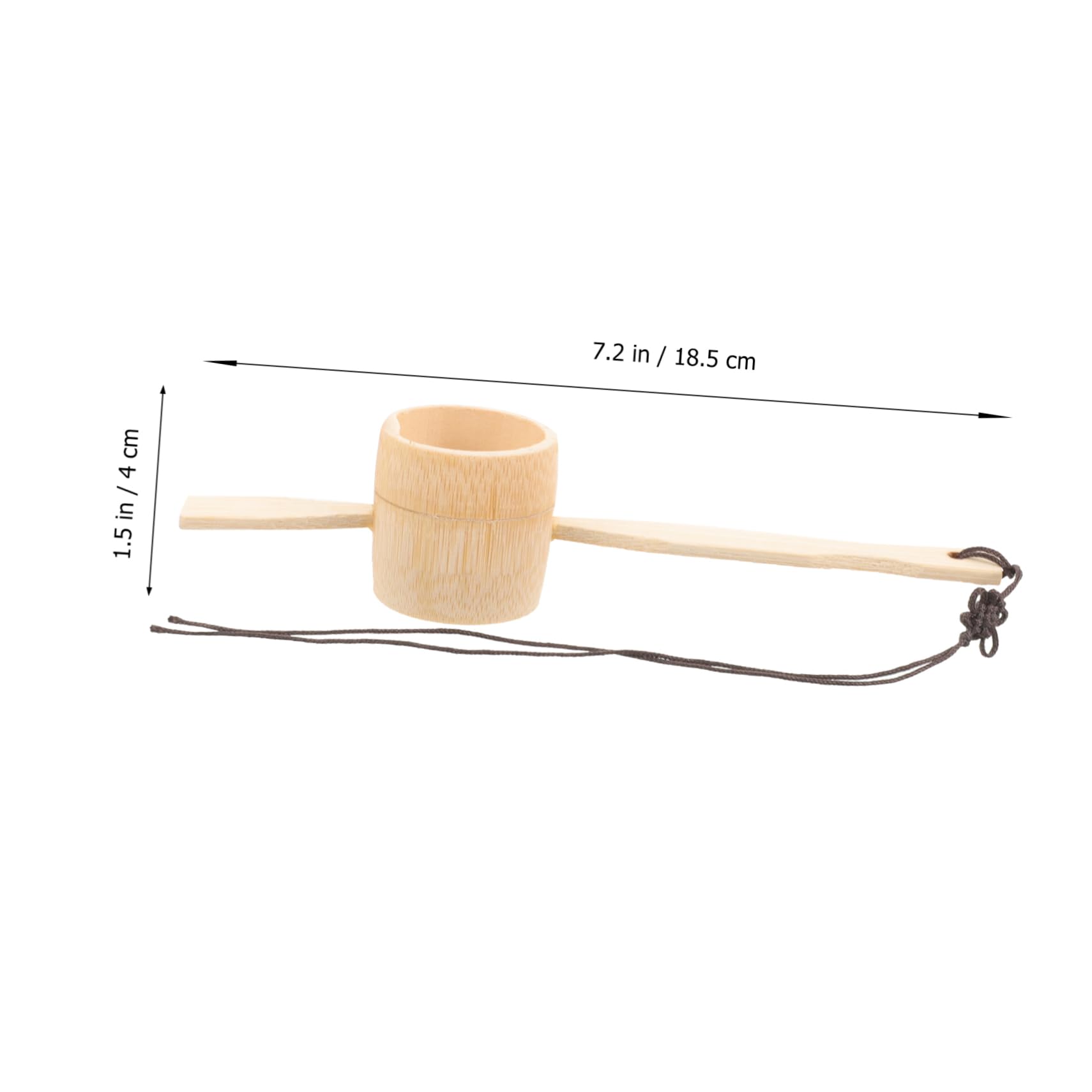 Cabilock Tea Strainer Bamboo Tea Infuser Small Size Light Weight for Tea Lovers