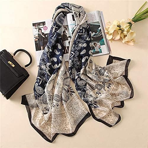 Image of Floral Printed Silk stole | silk Scarf for Women | stylish silk stole for women | Soft Lightweight Stole, Shawl & Neck Wrap | Scarf for Wedding, Party, Travel & Casual Wear