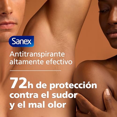 Miniatura 2 de Sanex Dermo+ Sensitive Desodorante Antitranspirante Roll-On 72 Horas Pack 6 x 50ml - Protección eficaz contra el sudor y el mal olor – Dermatológicamente testado – 0% alcohol* - Para piel sensible