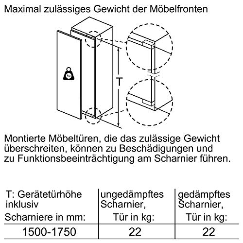Siemens 1-deurs koelkast integreerbaar met pantograaf 319l a ++ ki81rade0 - Image 6