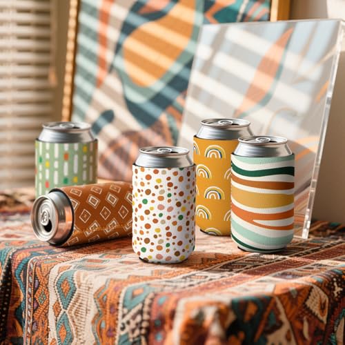 Save on 12 Pcs Boho Can Cooler Sleeves with Code J4OSICKY - Image 2