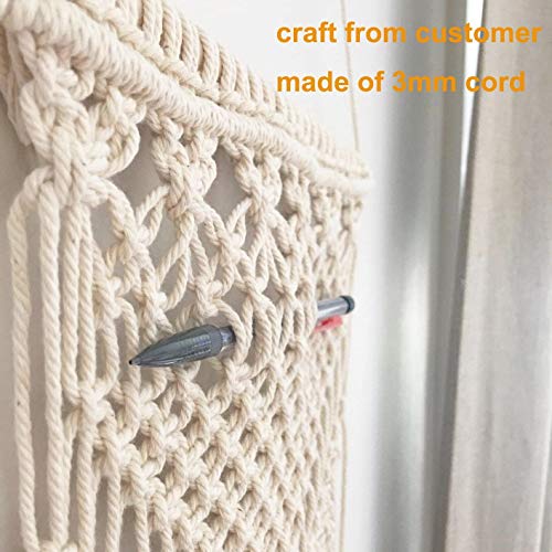 Image of ecofynd 100 Meters Cotton Cord | Natural White Dori | Rope for Handmade Plant Hanger | Thread for Wall Hanging Craft Making