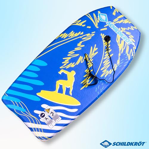 Planche de bodyboard mousse EPS Schildkröt 93x46 cm avec sangle de sécurité