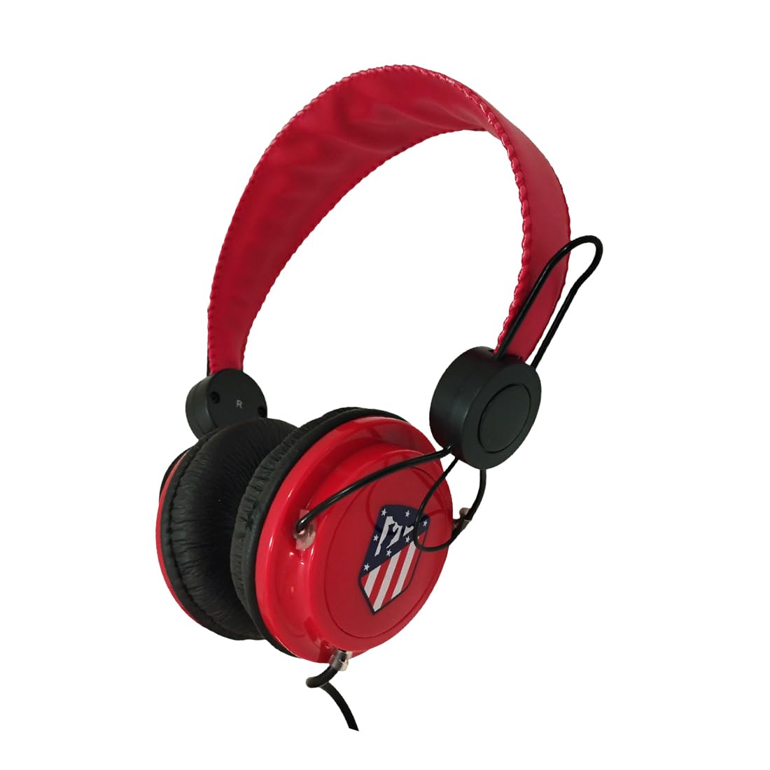 Cascos Auriculares AT Madrid, Volumen Limitado de Seguridad, Cascos de Música para Regalo, Conector Minijack, Cable 120 cm