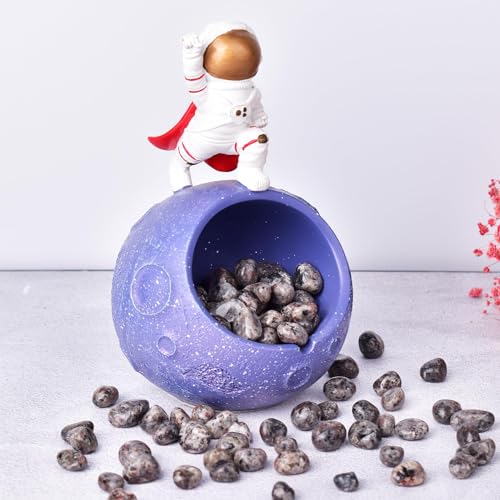 Image of Polished Yooperlite Crystals - 72 Pcs, 0.5 inch 10 oz Handpicked Tumbled Gemstones Rocks, Pebbles for Reiki, Chakra, Healing Home Decor
