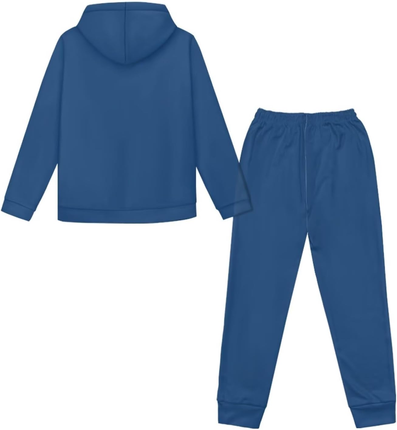 Girls Clothes 2-Piece Hoodie Tracksuit with Pockets Pant Sets