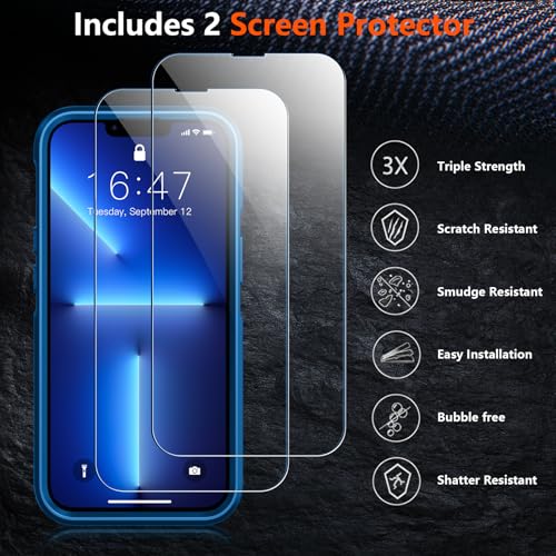 Coque iPhone 13 Pro Max protection antichoc militaire et double verre de protection - 3