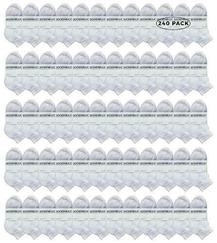 Yacht & Smith Kids Ankle Wholesale Bulk Pack Athletic Sports Socks, by SOCKS'NBULK