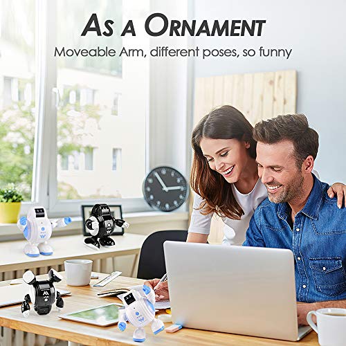 Goolsky R07 Robôs para Crianças Brinquedos Robô Interativo Sensível Ao Toque Cantar Robô com Emoção