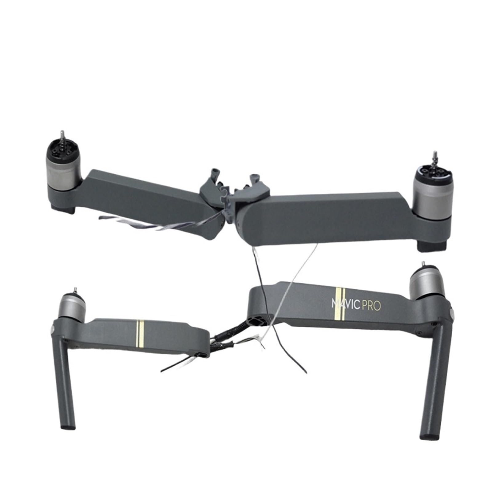 Zespół ramienia silnika do dronów DJI Mavic Pro pasuje przedniego i tylnego jako akcesoria konserwacyjne(Right 1 Pair)