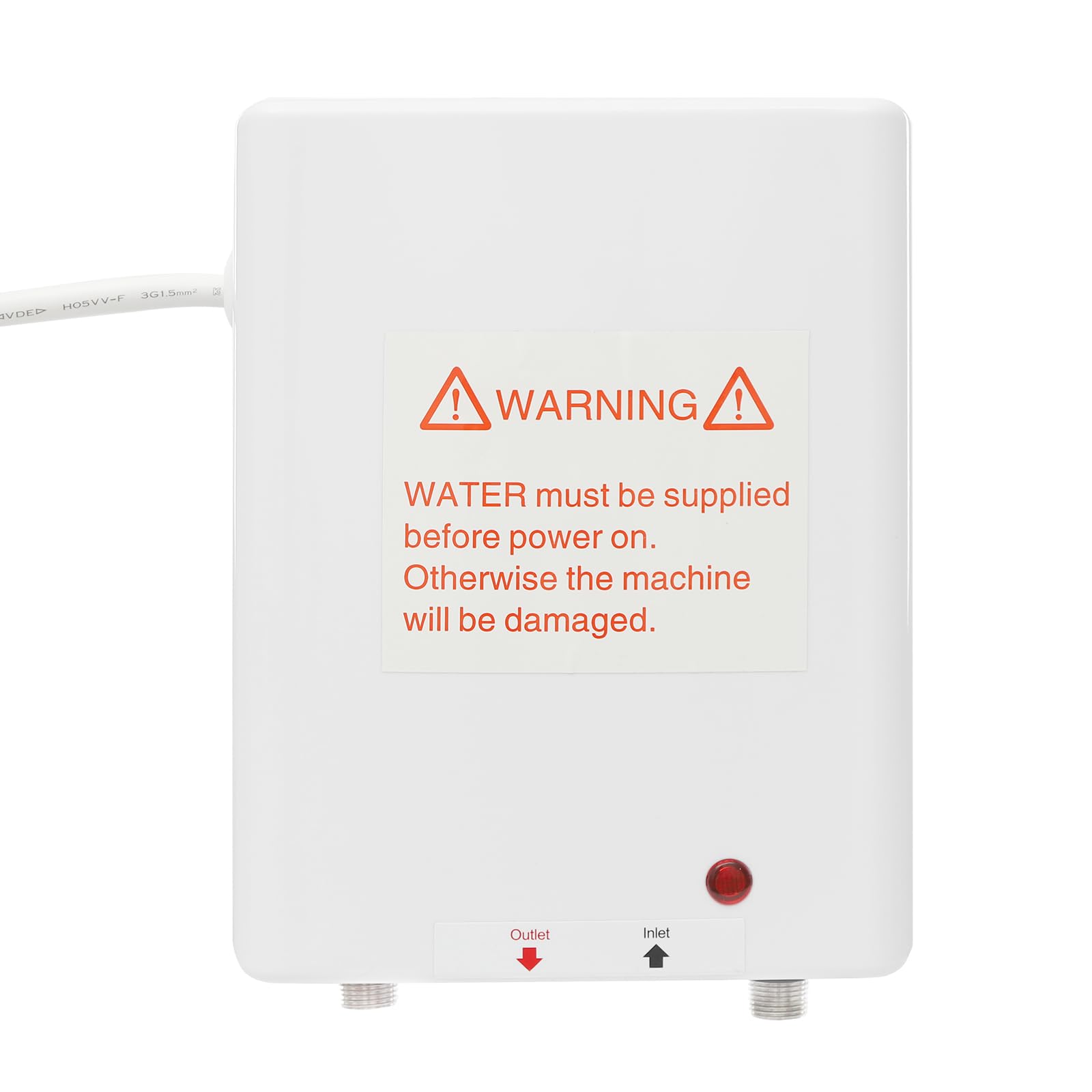 KEESUNG 3.5 kW 220 V Electric Water Heater with Leakage Protection Mini Tannless Instant Electric Water Heater Mini Shower Water Heater with Shower Head for Kitchen, Bathroom, Home KEESUNG 3.5 kW 220 V Electric Water Heater with Leakage Protection Mini Tannless Instant Electric Water Heater Mini Shower Water Heater with Shower Head for Kitchen, Bathroom, Home