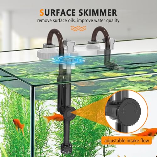 Image of hygger Quiet Hang On Back Aquarium Filter