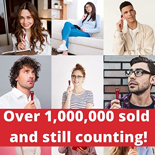 Keysmart - Compact Key Holder And Keychain Organizer (Up To 8 Keys, Red) Bundle Compact Key Holder Add-On Accessory - Stainless Steel Quick Disconnect Clip #TOP3