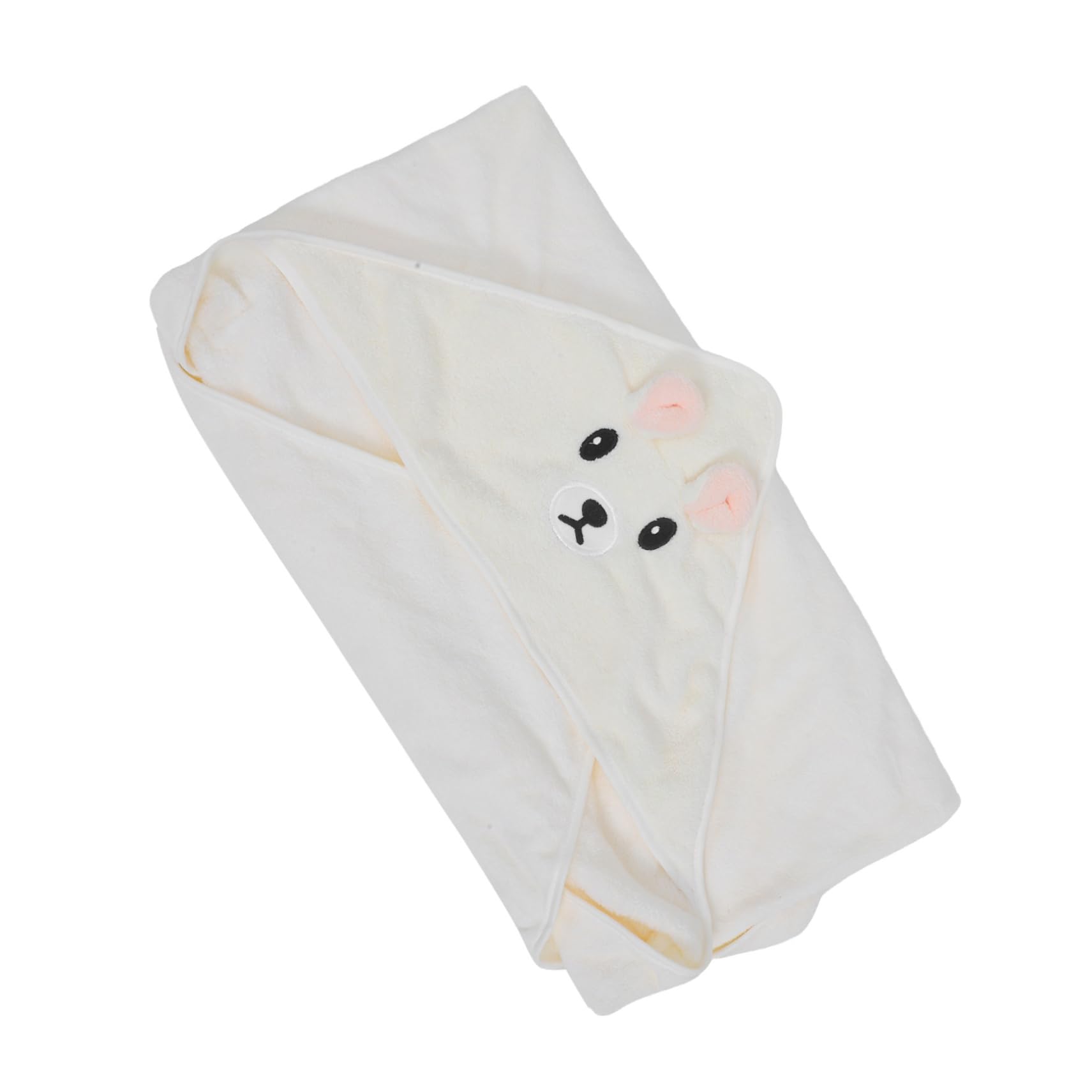Toyvian Ensemble De 3 Serviettes De Bain À Capuche pour Bébé Motif Dessin Animé Respirantes pour Nouveau-nés
