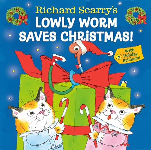 Richard Scarry's Lowly Worm Saves Christmas! (Lowly Worm Saves the Holidays) - image 1