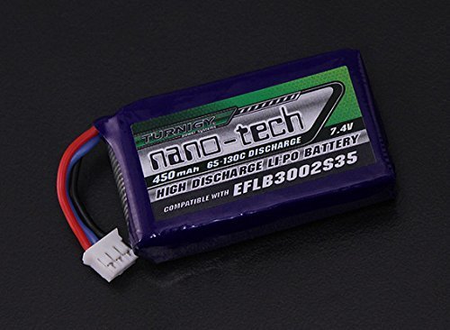 Turnigy Nano-tech 450mAh 2S 65-130C Lipo Pack (E-flite Blade 130X)