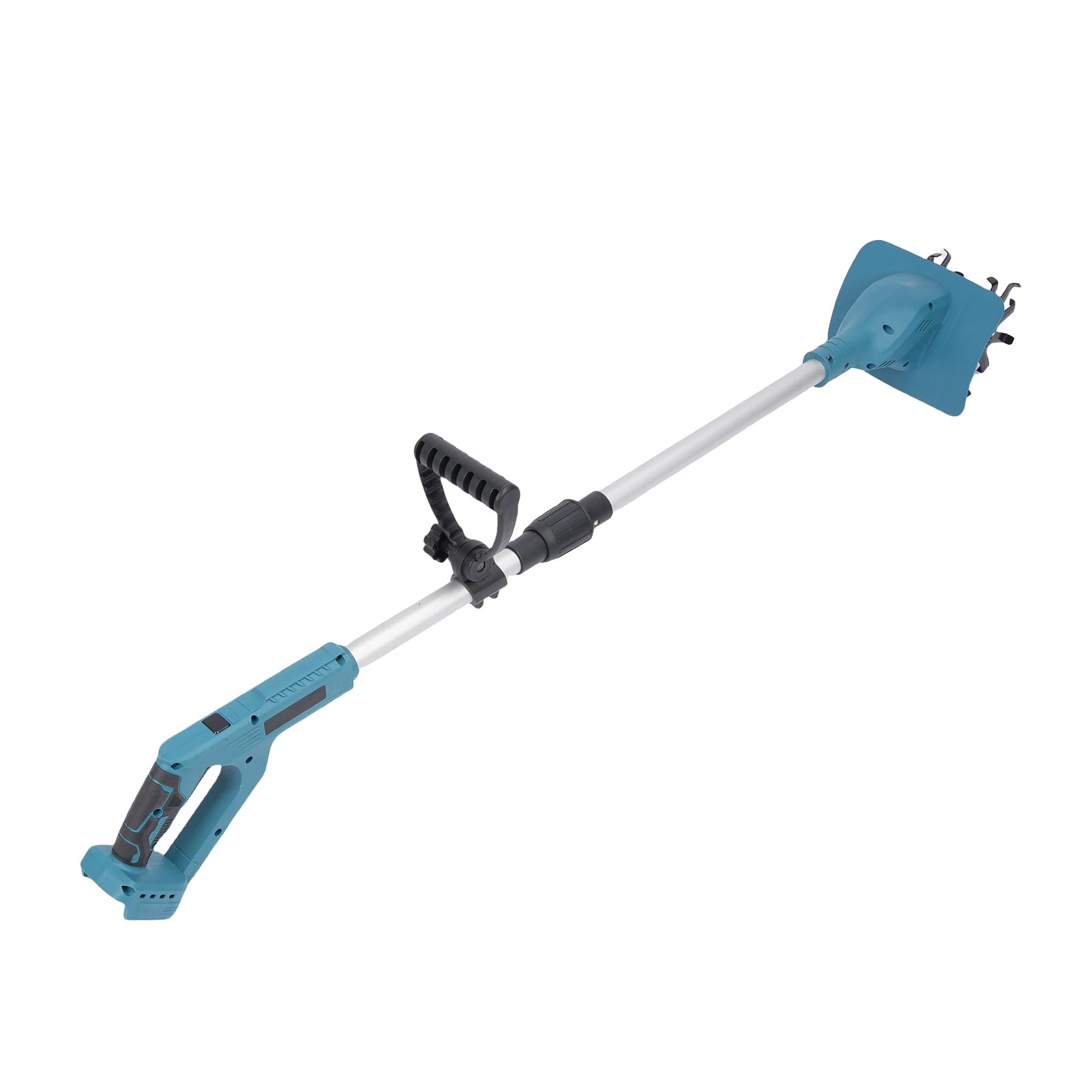 Motocoltivatore Elettrico 21V Motozappa Senza Fili 330RPM Max 2 Pezzi Denti in Acciaio con 2 Batteria Ricaricabile 1300mAh per Prato Giardinaggio Coltivazione del Terreno